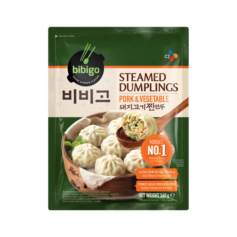 Pork & Vegetable Steamed Dumplings - Bibigo