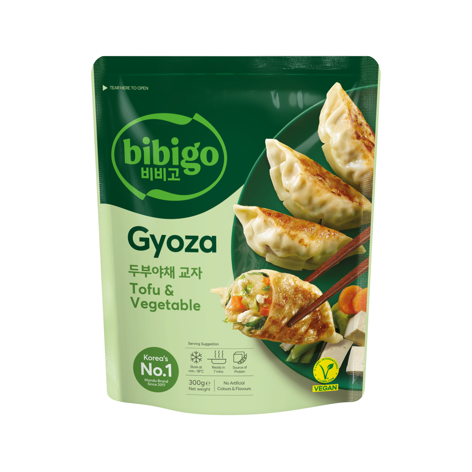 bibigo Gyoza Tofu&Vegetable 300g_PB_240221_Web